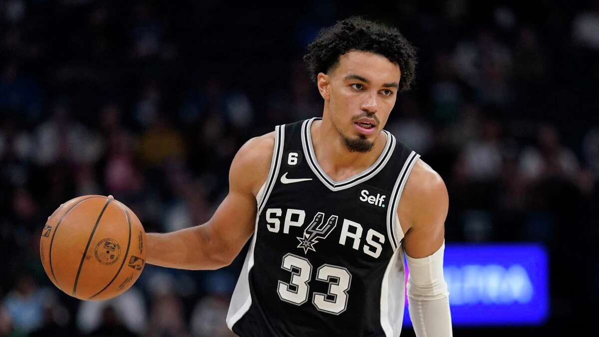 Starter Tre Jones is the Spurs’ only true point guard, and with Josh Primo gone and Blake Wesley hurt, the second unit is short on obvious ball handling options.