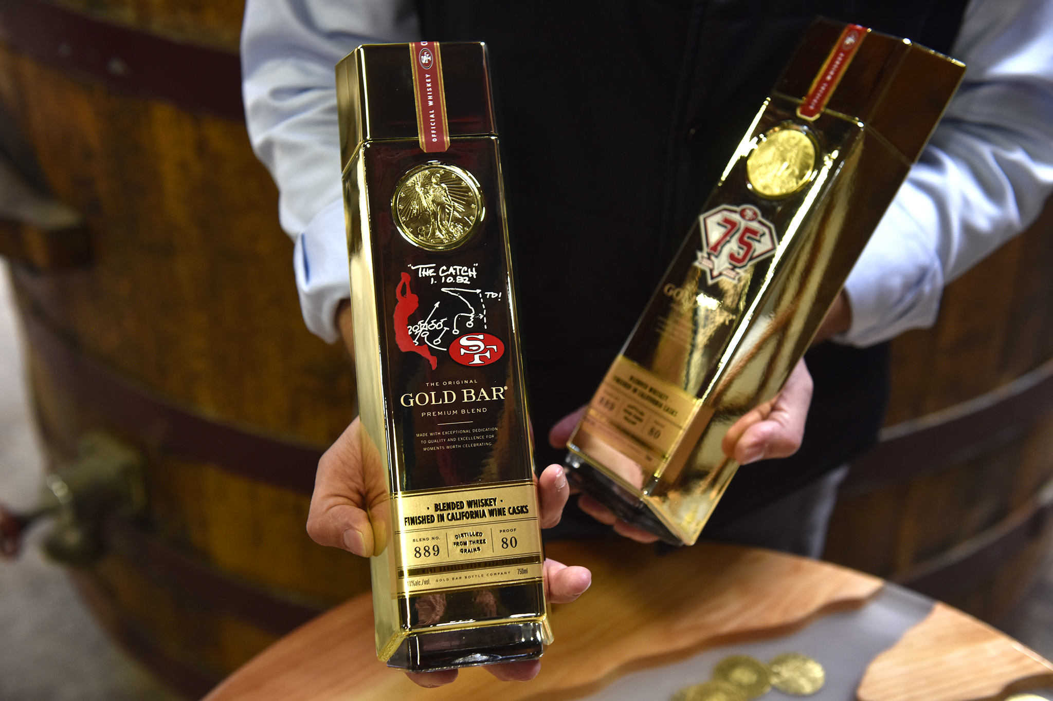 Gold Bar whiskey taps into San Francisco 49ers drive for Super