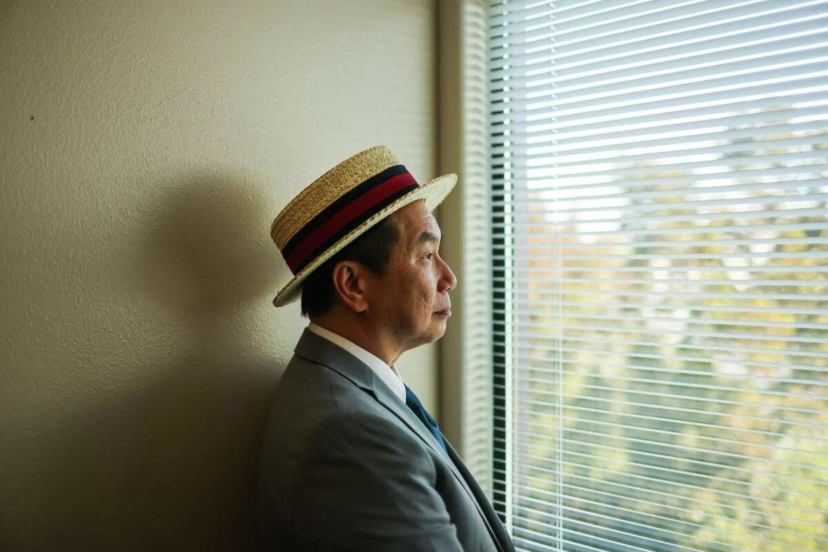 Contra Costa County Deputy Clerk-Recorder Tommy Gong in his Martinez office on Monday, Oct. 10, 2022. Donald Trump’s refusal to acknowledge defeat in 2020 has led to a culture of widespread misinformation that sowed unfounded doubts in U.S. election results, experts say.
