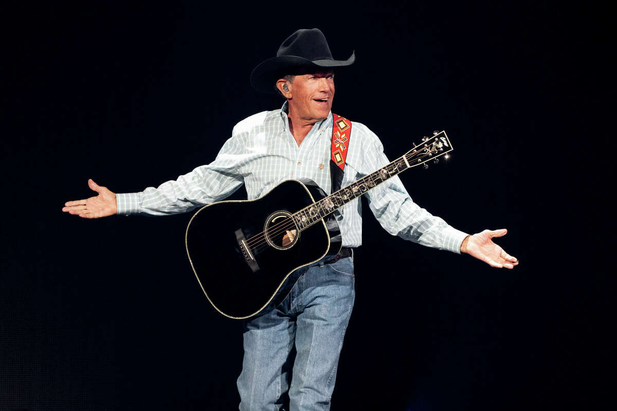 George Strait performs on stage during the 2021 iHeartCountry Festival presented by Capital One at the Frank Irwin Center on October 30, 2021 in Austin, Texas.