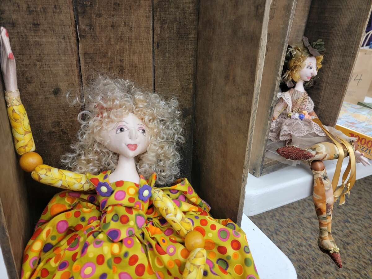 Home made dolls were one of the several items available through a raffle at the Scandinavian Bazaar and Bake Sale at Trinity Lutheran Church of Frankfort on Nov. 5.