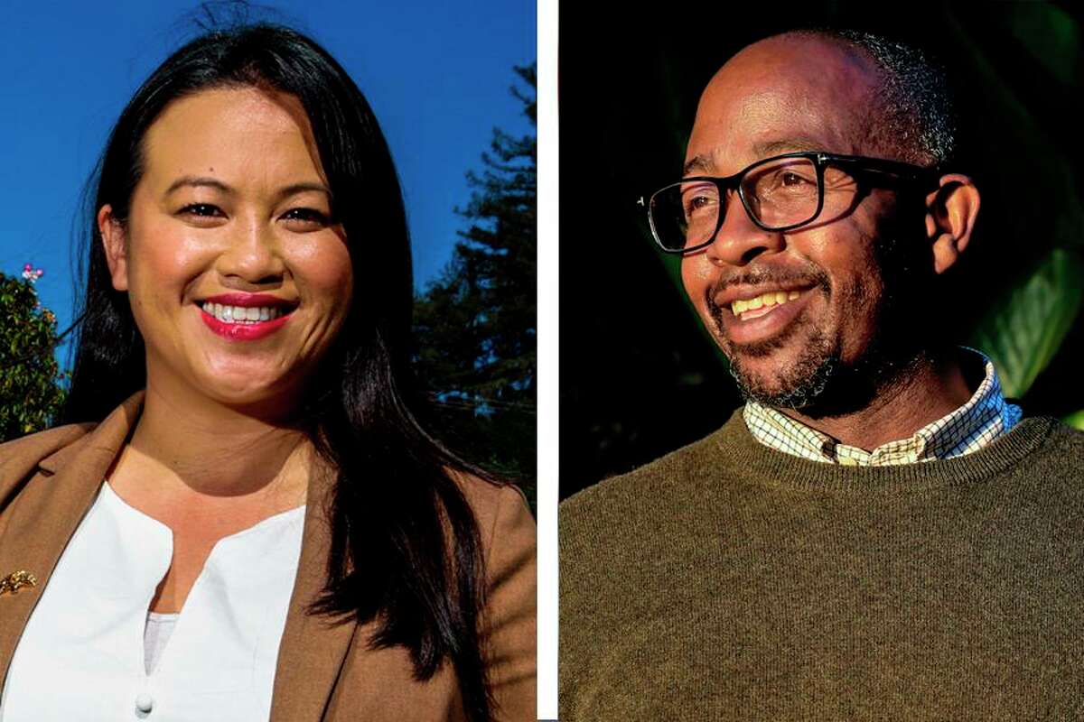 Sheng Thao and Loren Taylor, who both serve on the Oakland City Council, are the leaders of 10 candidates to be the city’s next mayor.