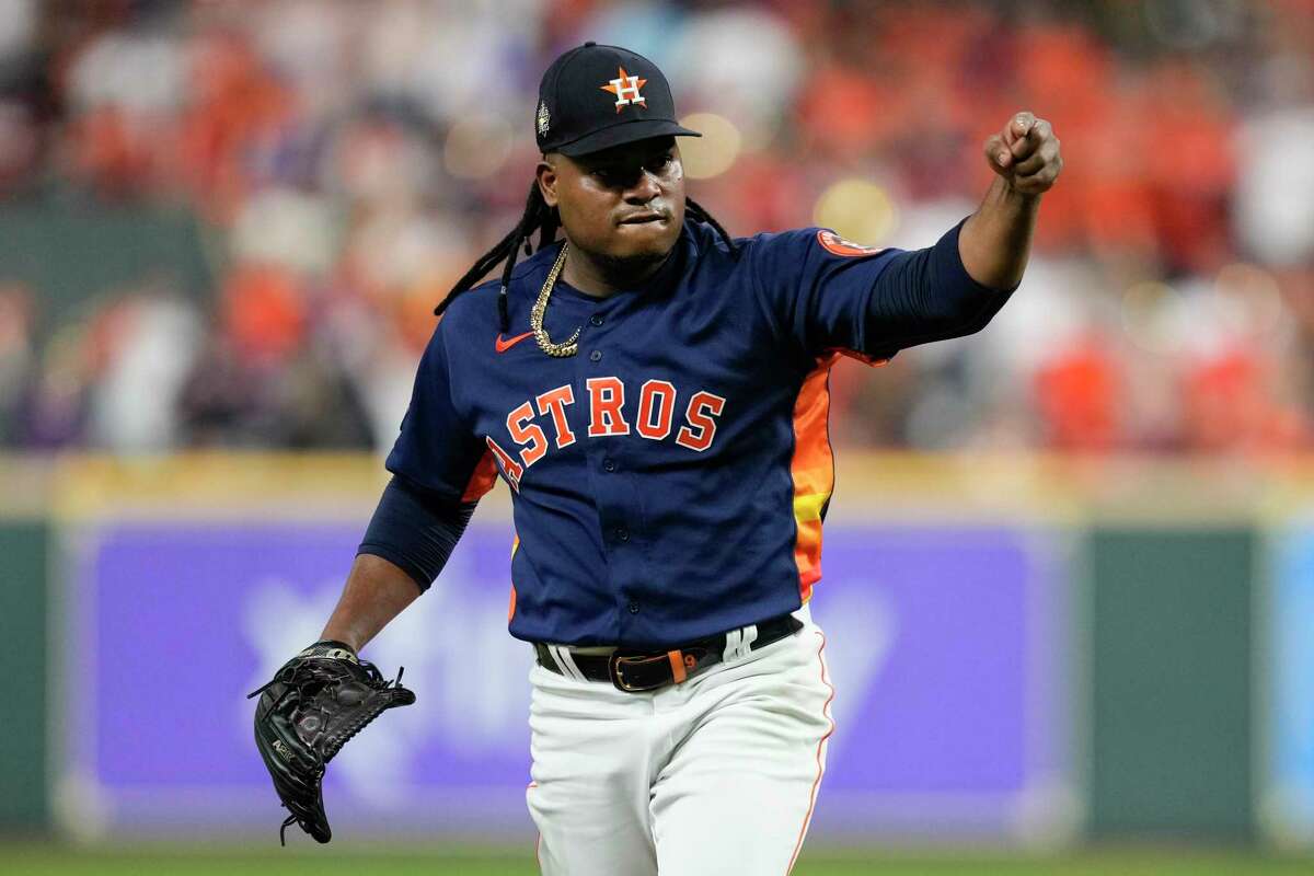 Framber Valdez capped a perfect postseason with six stellar innings in Saturday's World Series Game 6 clincher against the Phillies.