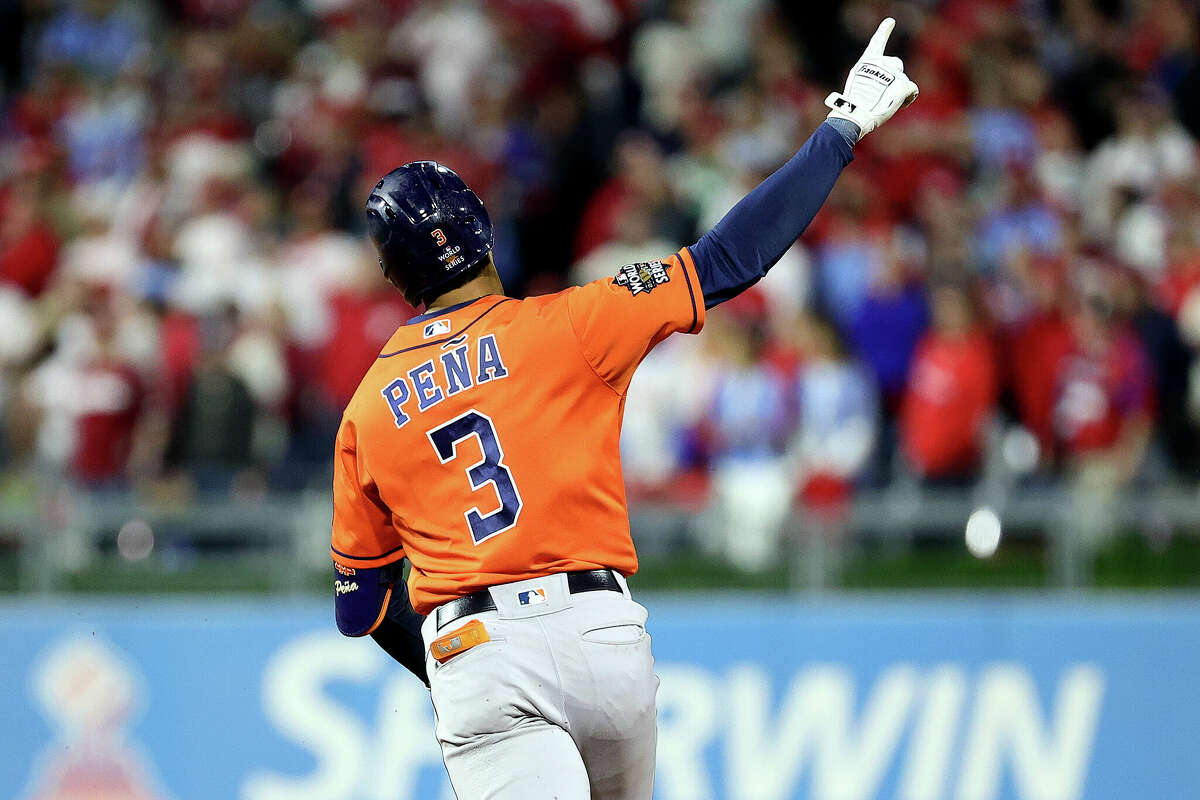 Jeremy Peña named World Series MVP after historic playoff run