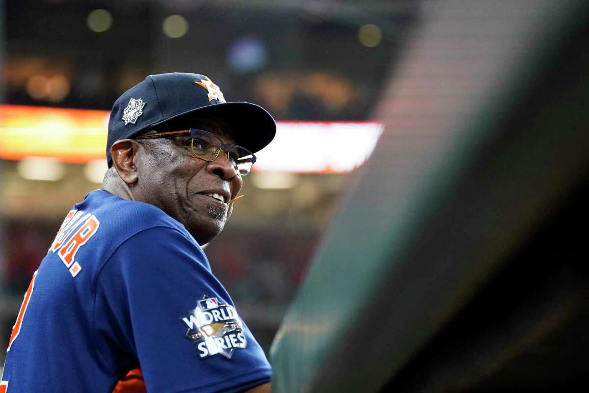 Dusty Baker won his first World Series as a manager and says he will be back for 2023.