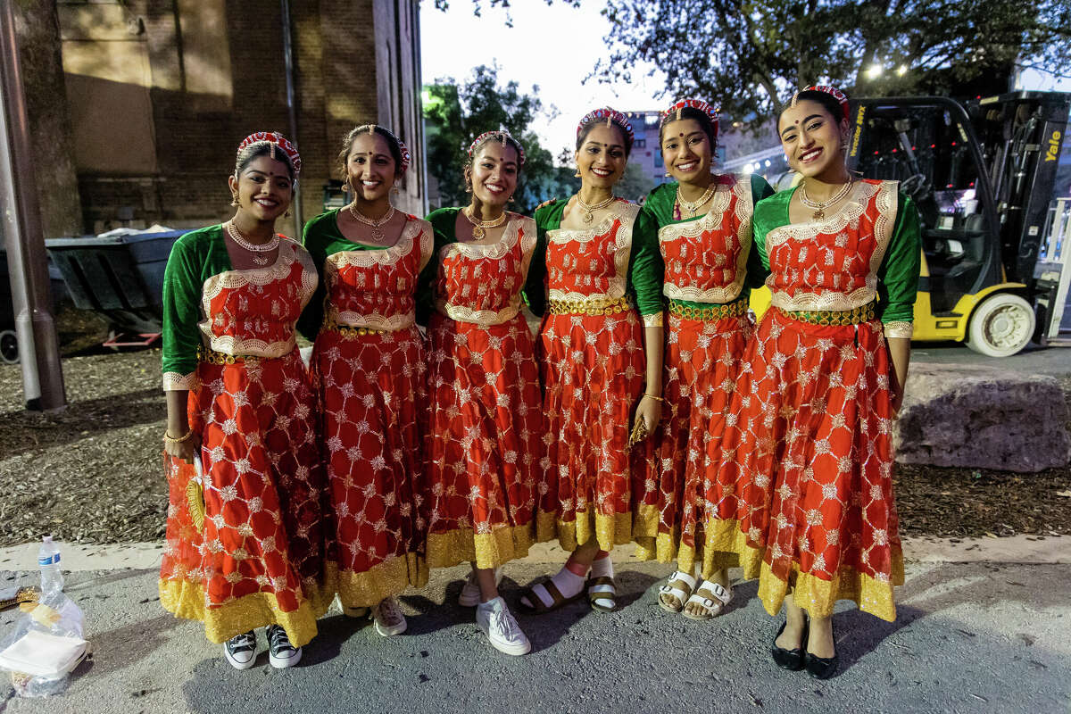 DiwaliSA 2022 lit up Hemisfair Park with over 2,000 floating diyas as the annual celebration offered live entertainment, cuisine's of India, and a variety of vendors selling handicrafts for all.