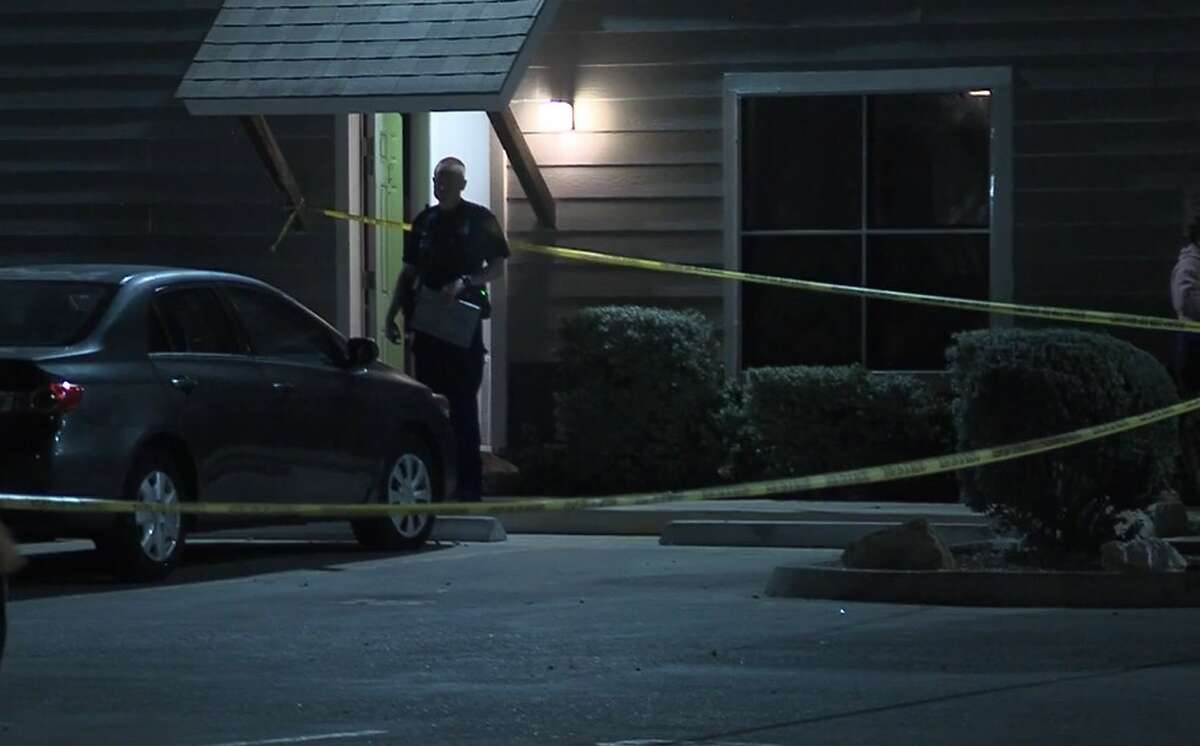 San Antonio police suspect a “love triangle” could be the reason a man was shot Saturday night at house in the 11000 block of Baltic Street.