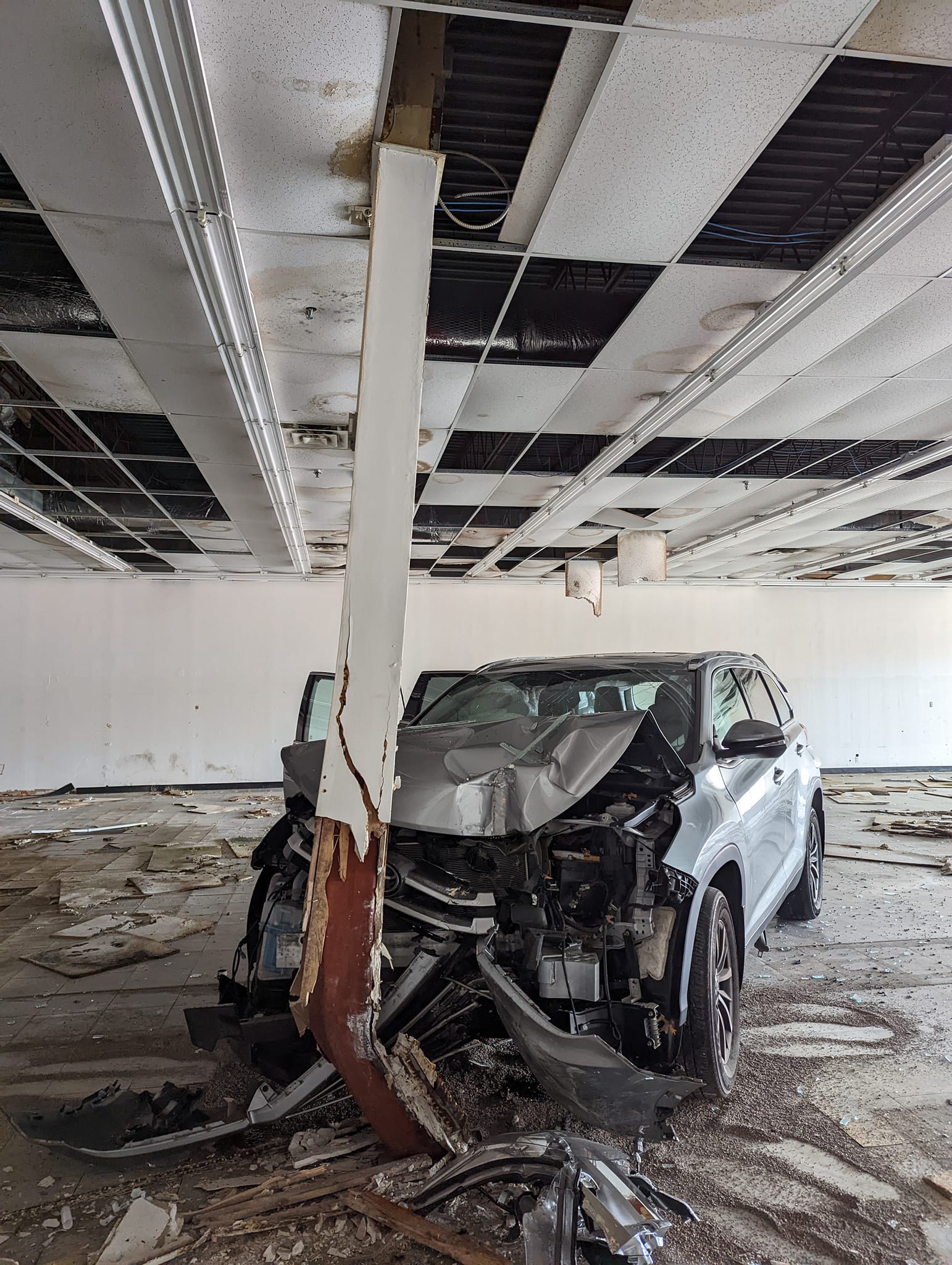 Manchester Building Deemed Unsafe After SUV Crash