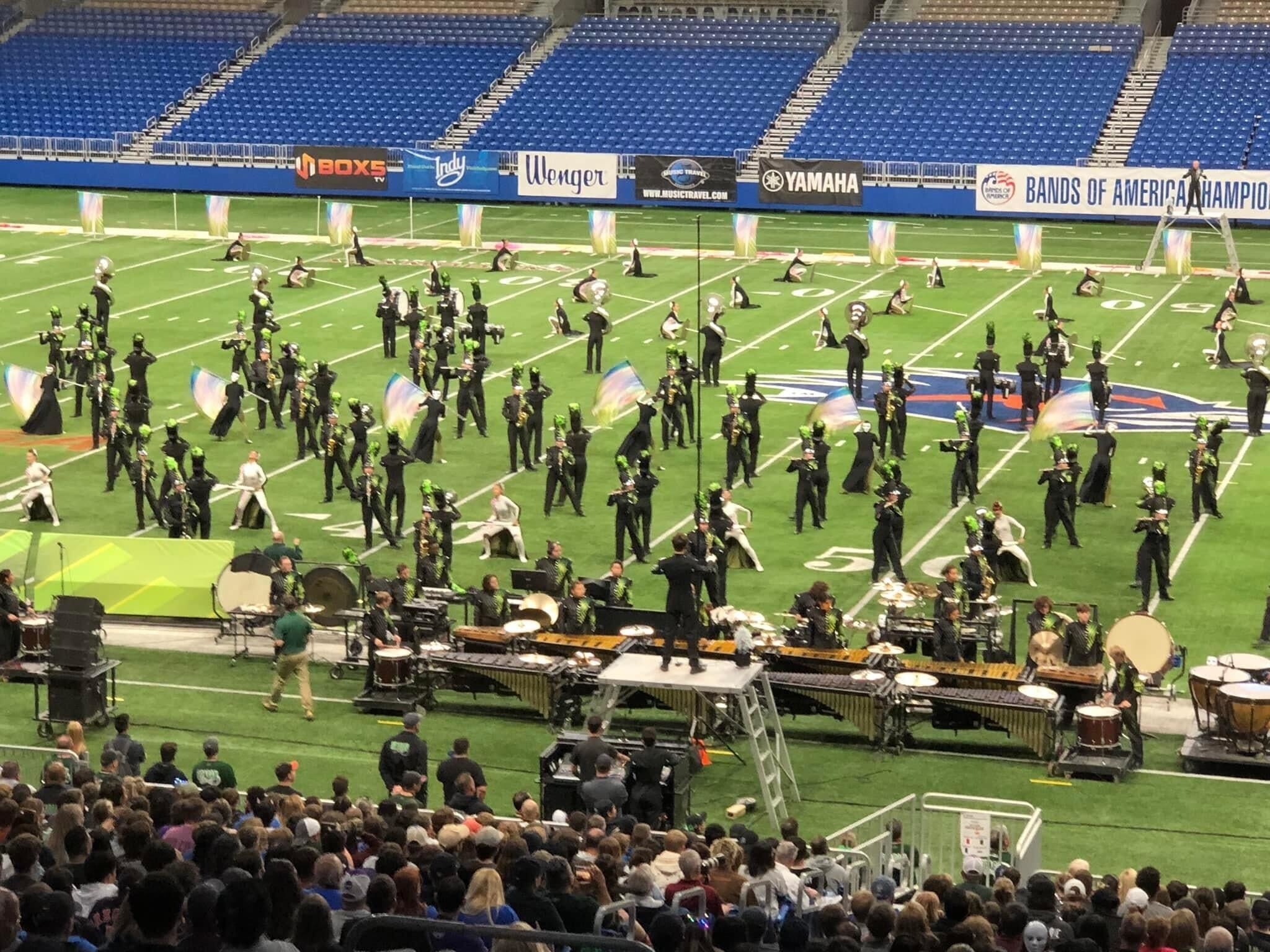 Reagan High School Band Places Third at Bands of America Super Regional