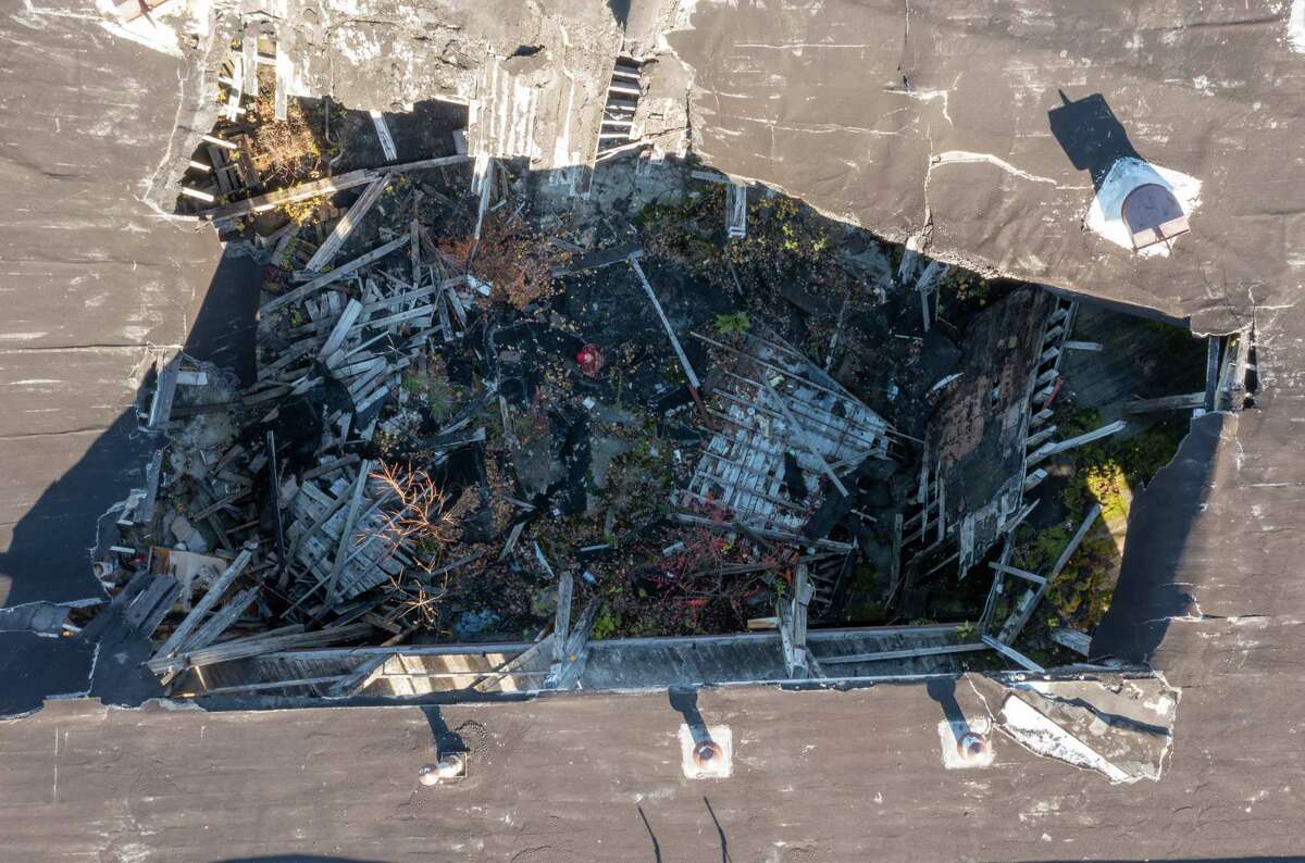 Jasen VonGuinness, of Unihog, a powerhouse in Hoosick Falls renovation