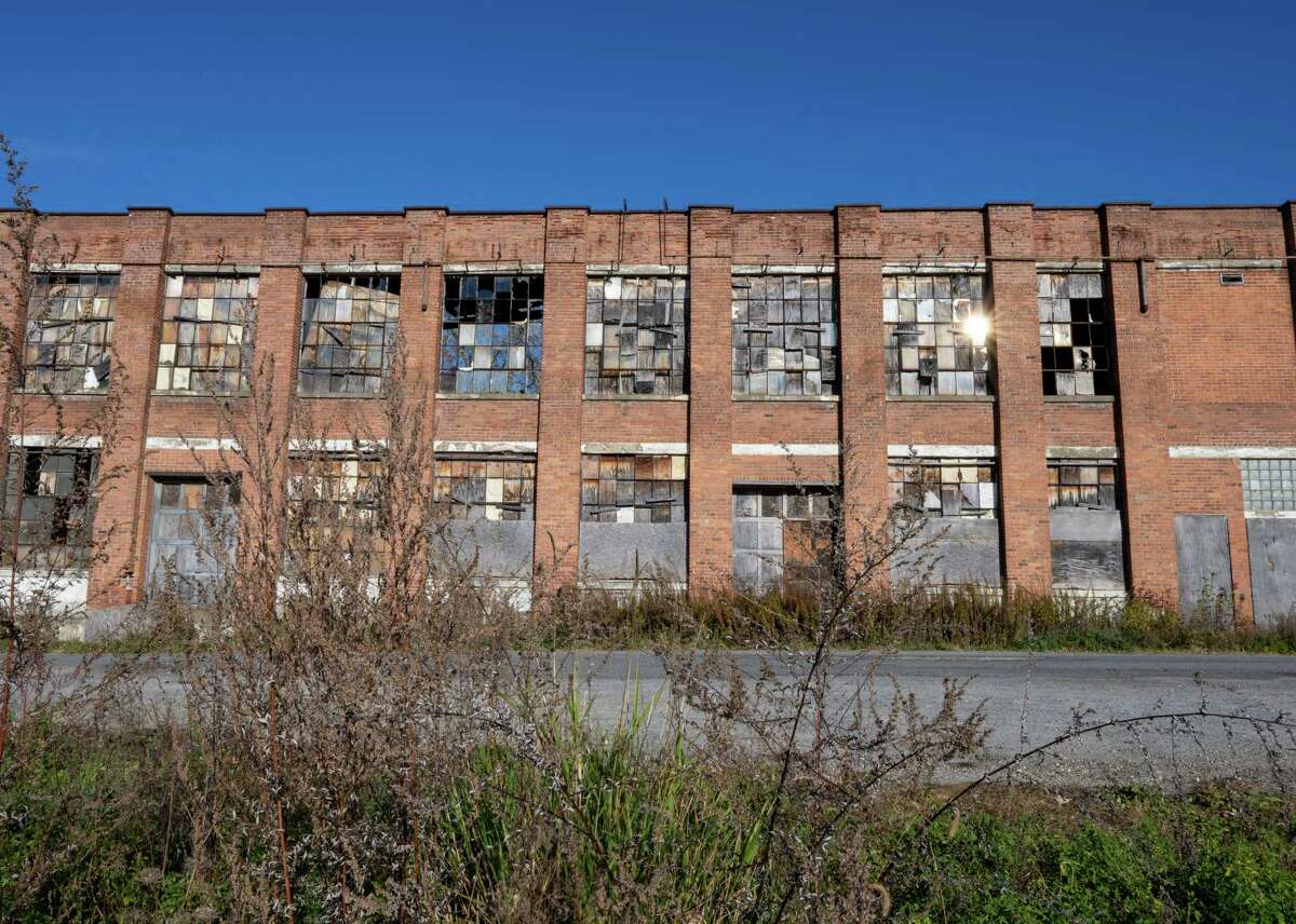Jasen VonGuinness, of Unihog, a powerhouse in Hoosick Falls renovation