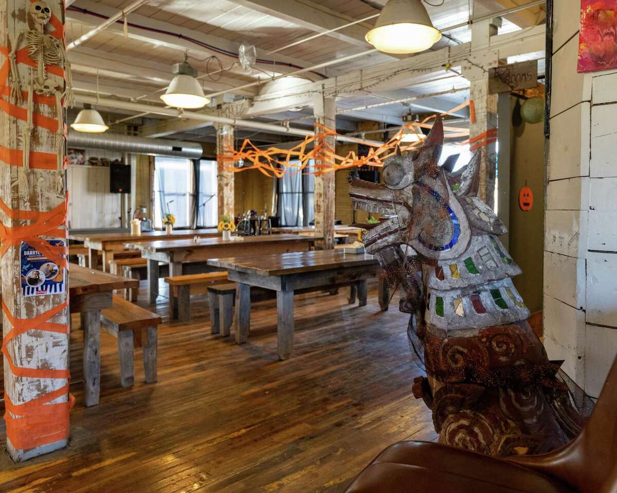 Jasen VonGuinness, of Unihog, a powerhouse in Hoosick Falls renovation