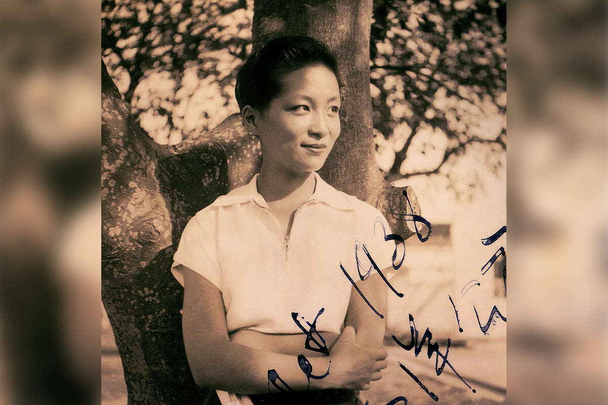 A still of Esther Eng from the film "Golden Gate Girls." 
