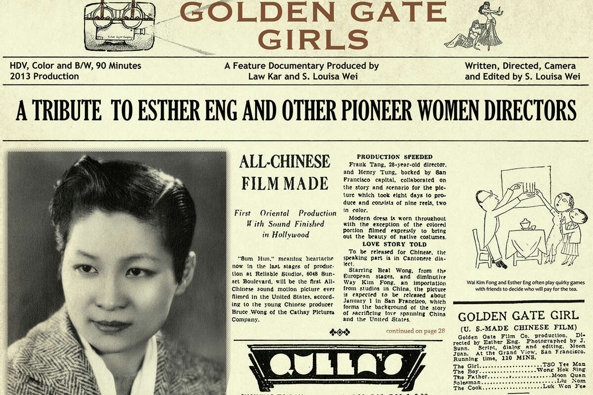 Movie poster from "Golden Gate Girls".