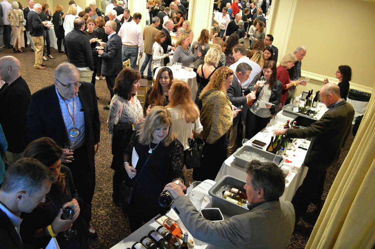 The wine options were abundant at the 26th annual Westport Uncorked gala, sponsored by Westport Sunrise Rotary, Friday, Oct. 21, 2016, at The Inn at Longshore in Westport, Conn.