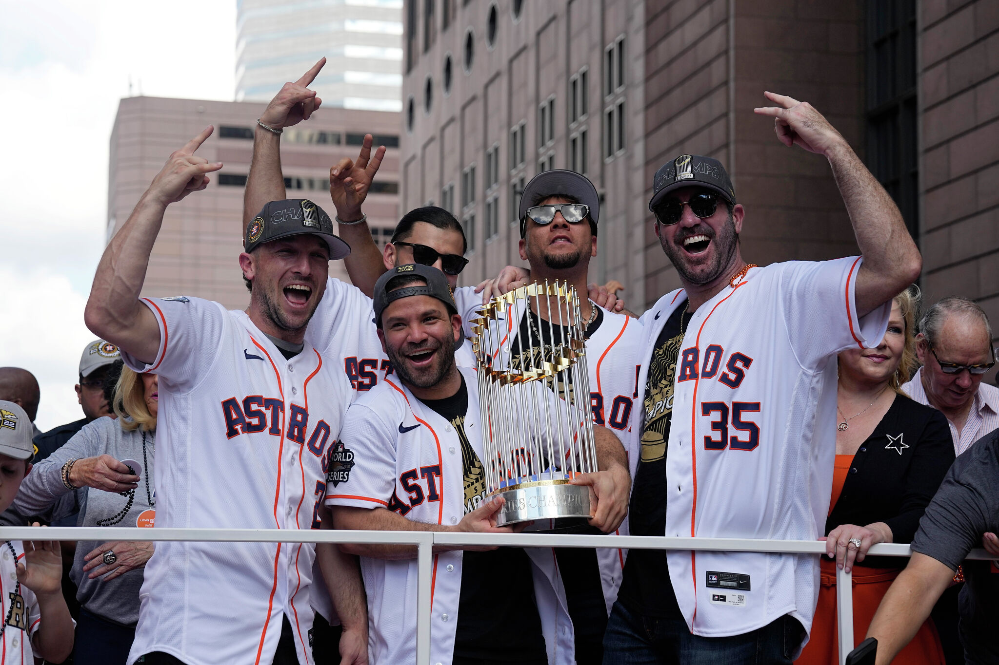 Watch live: Houston celebrates Astros at World Series parade