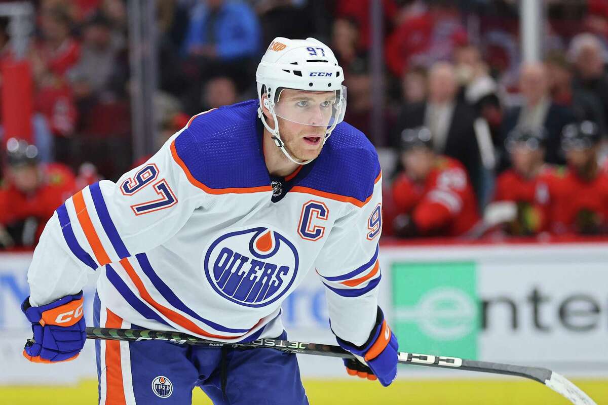 Connor McDavid and the Oilers play at Tampa Bay at 4:30 p.m. Tuesday (TNT).