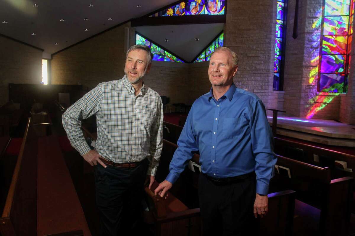 Chuck Fox, left, and Pastor Alf Halvorson at Memorial Drive Presbyterian Church. Eleven years ago, Chuck Fox created an opportunity to give back on Black Friday, rather than consume. And Bless Friday was born. This year, church members will be in the community with in-person initiatives with Houston Food Bank and Open Door Mission.