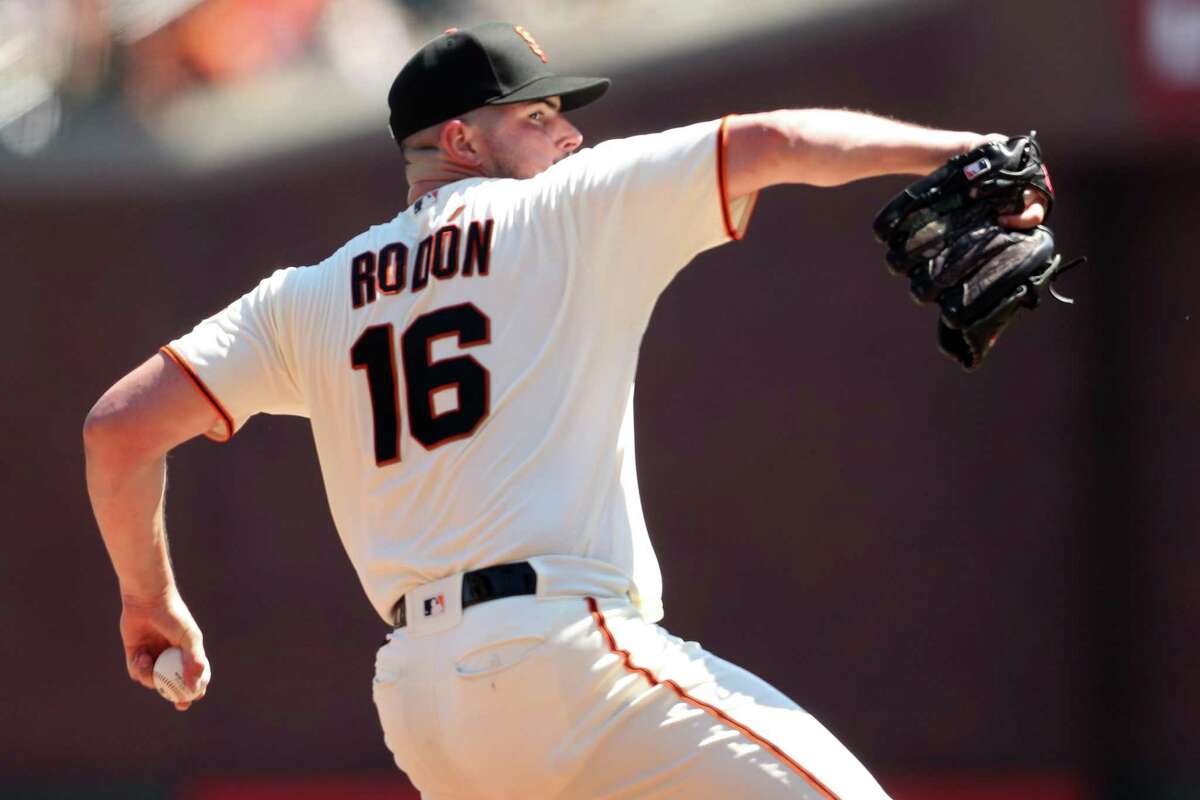 San Francisco Giants’ Carlos Rodon delivers in 2nd inning against Philadelphia Phillies during MLB game at Oracle Park in San Francisco, Calif., on Sunday, September 4, 2022.