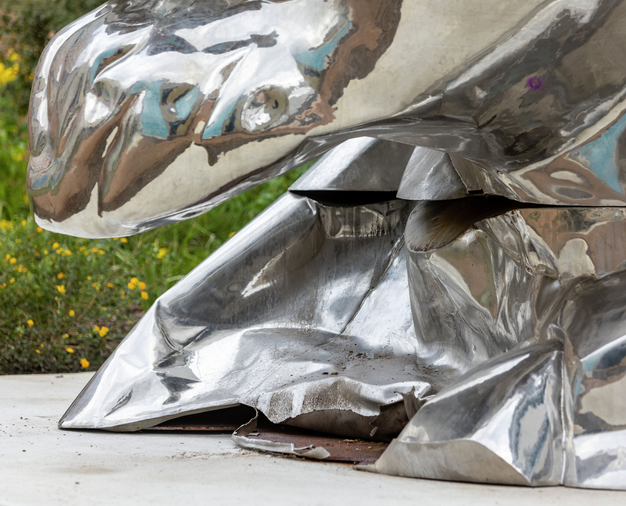 Lenin sculpture near San Pedro Creek Culture Park vandalized