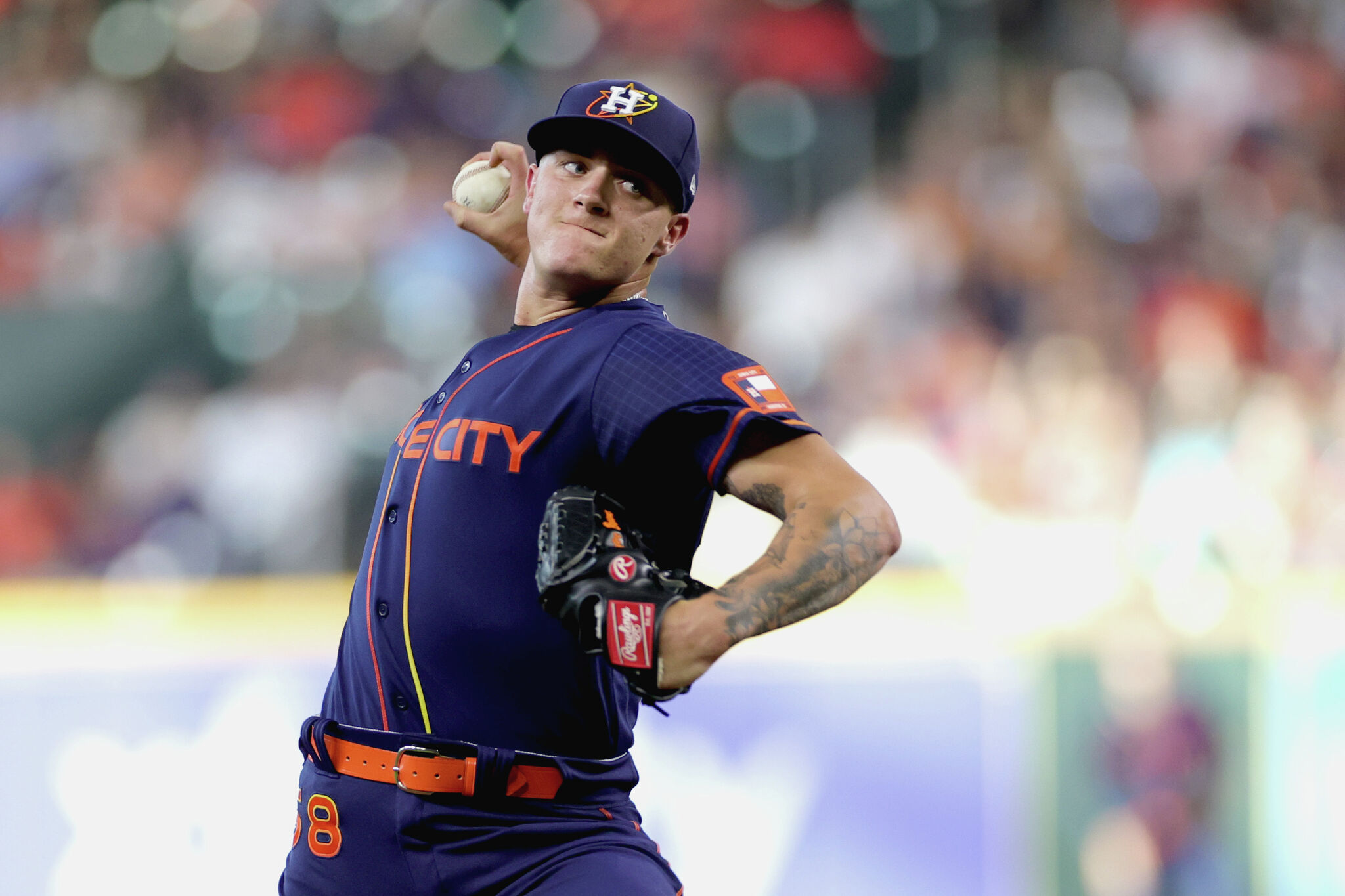 Hunter Brown, 1 of Astros' top prospects, wins for Houston in MLB debut  against Texas Rangers on Monday - ABC13 Houston