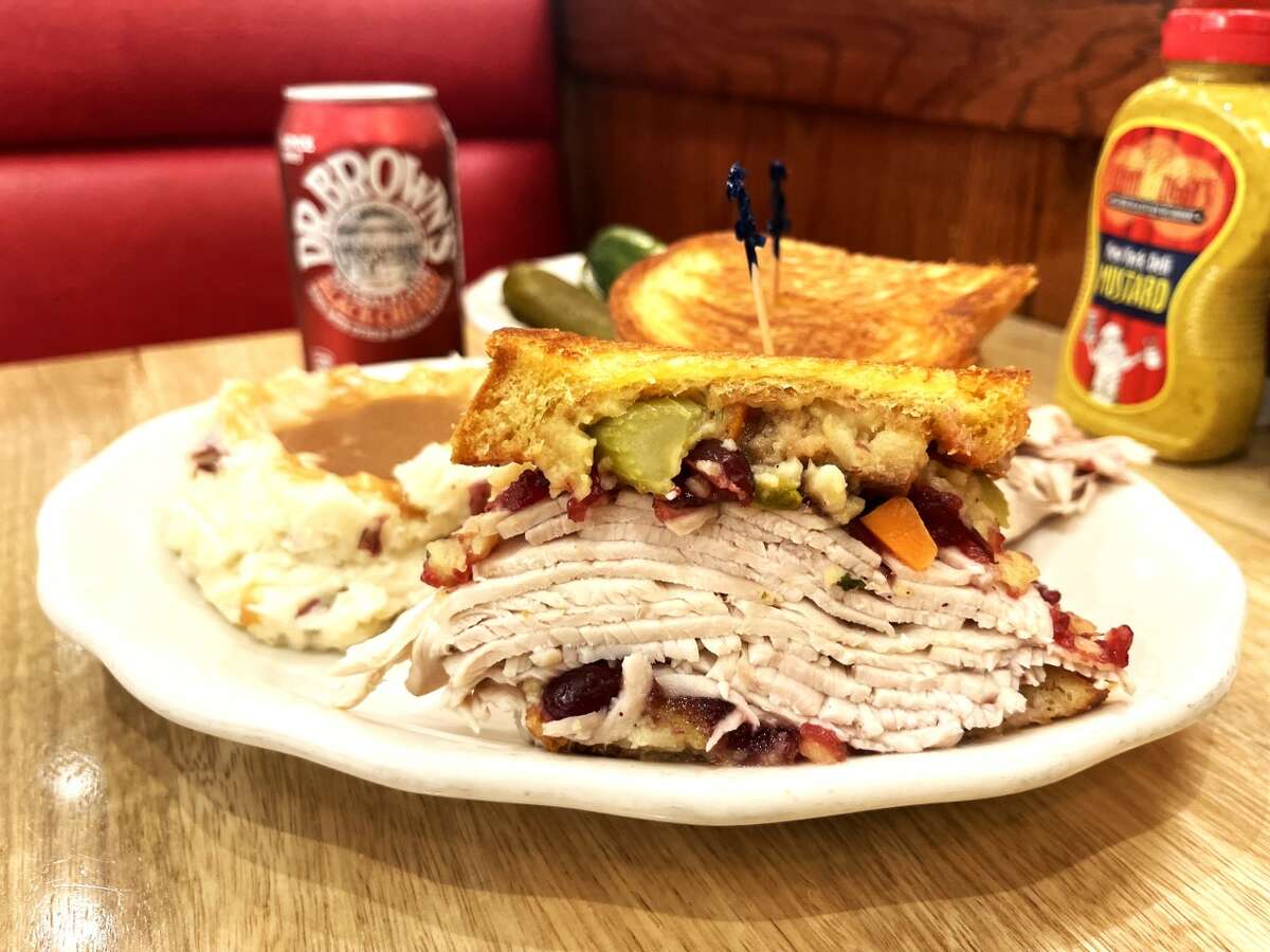 Kenny & Ziggy's Charlie Brown sandwich is a holiday tradition, available through the month of December.