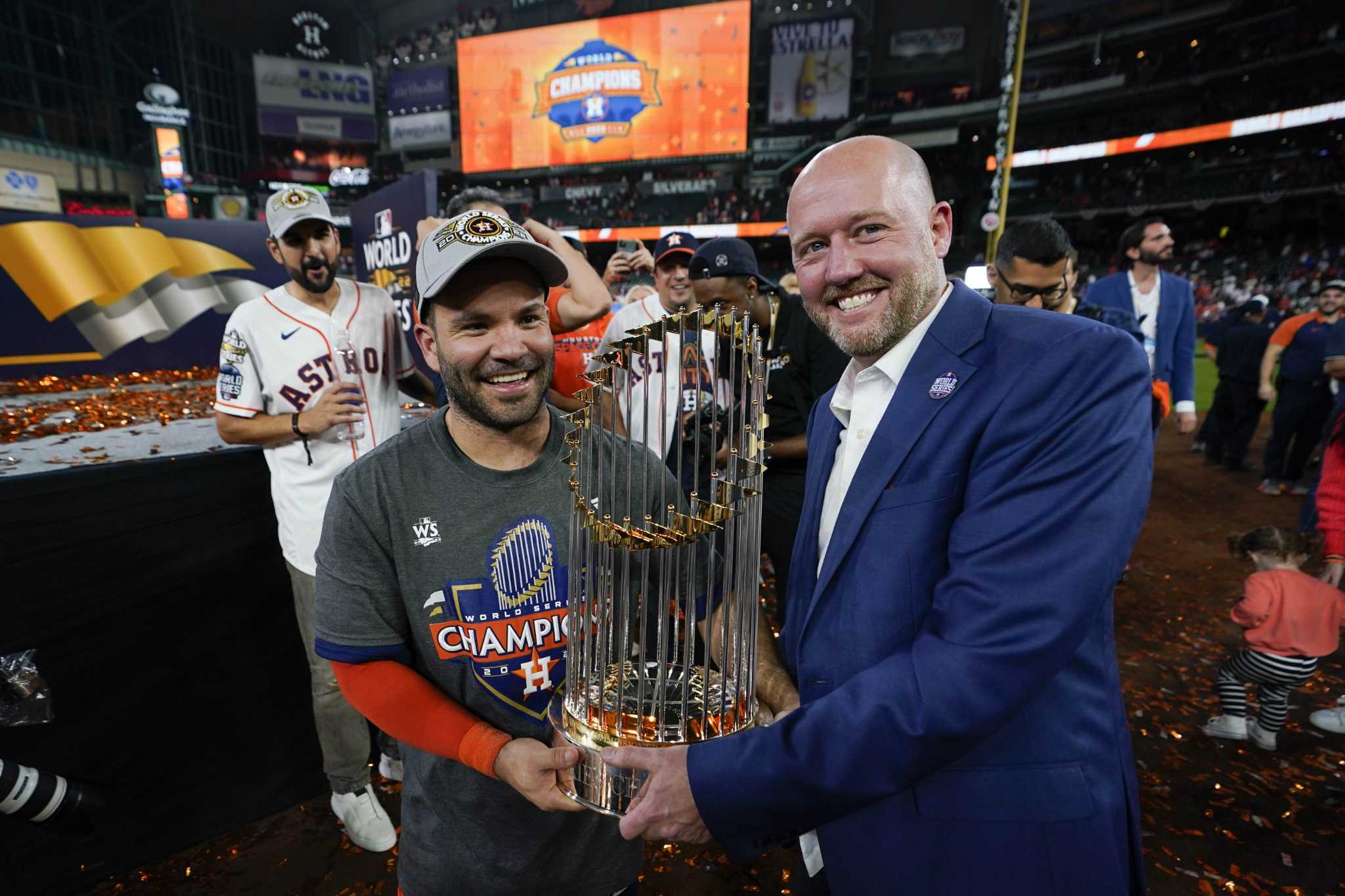 2022 Astros World Series trophy coming to Beaumont on Saturday 