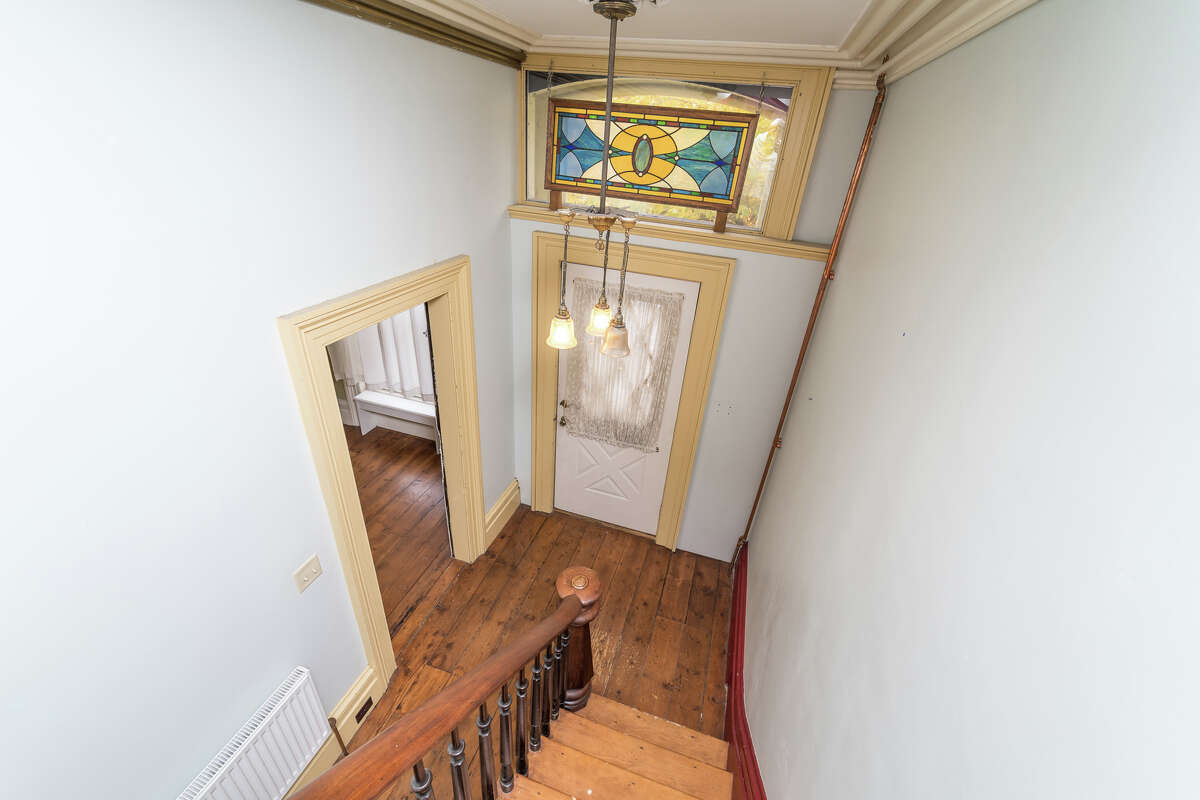 It's a three-story brick house near downtown Troy this week.  Built in 1860, the home at 369-371 2nd St., Troy has many of the trappings of a historic gem - wood floors, intricate moldings, fireplaces with fancy mantels, pocket doors and decorative wood finishes - it just needs updating. a little elbow grease.  The home has 3,322 square feet of living space, five bedrooms, and three bathrooms.  It is located on a three-corner plot with space for parking and gardens.  The property is located between the Hudson River and Prospect Park, just south of downtown.  Trojan schools.  Tax: $9,669.  List price: $379,000.  Contact listing agent Colin McDonald of McDonald Real Estate Co. at 518-505-4977 or Colinmcdonaldreco@gmail.com.