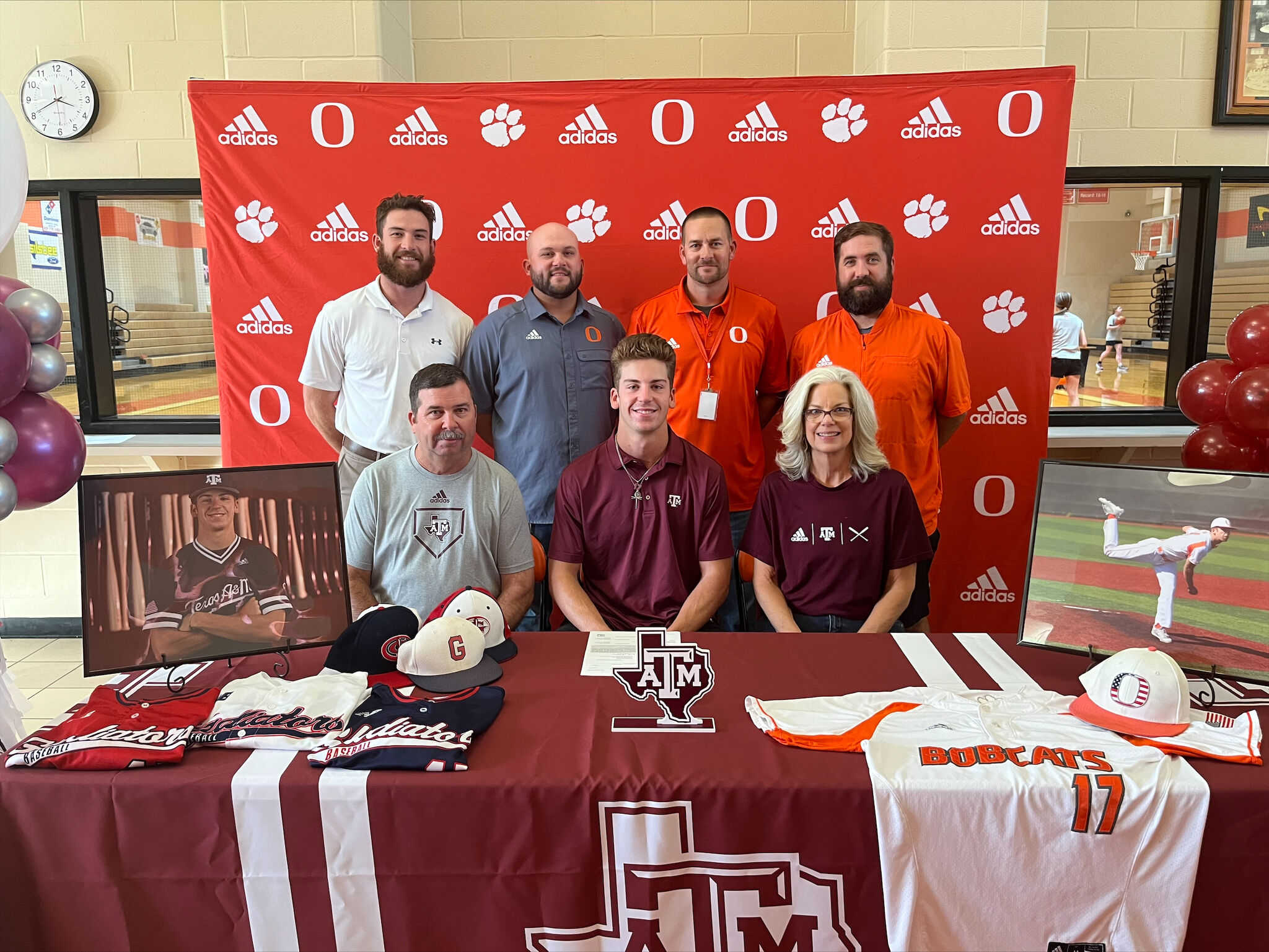 Orangefield pitcher signs with Texas A&M baseball team