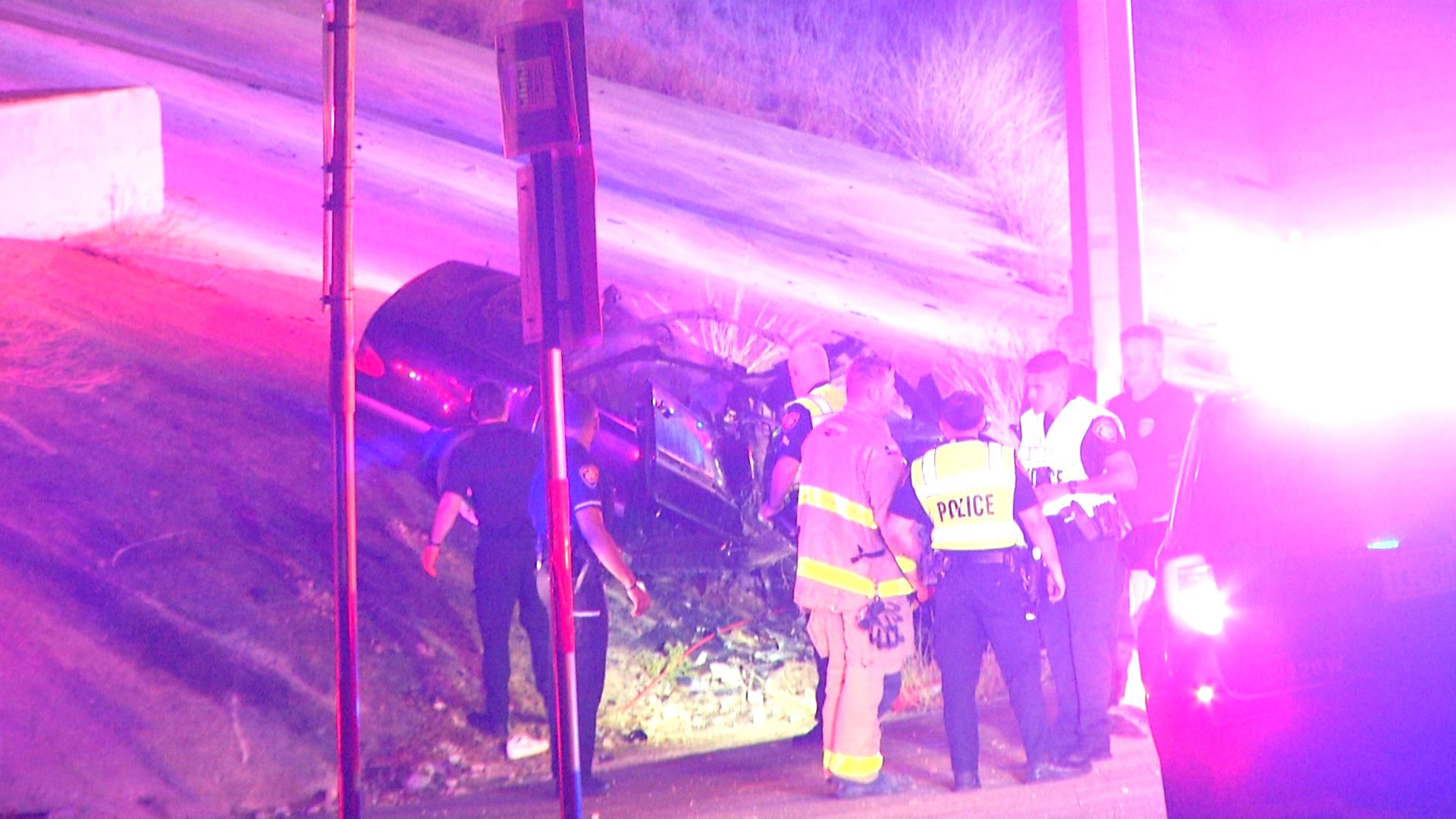 Two people are dead after fiery crash on the far West Side