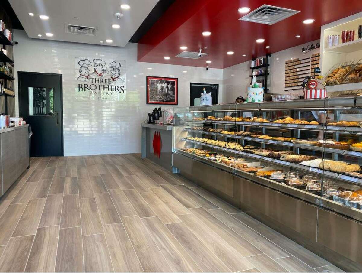 Shown here is the interior view of the new Three Brothers Bakery Tanglewood located at 574 Chimney Rock Road.