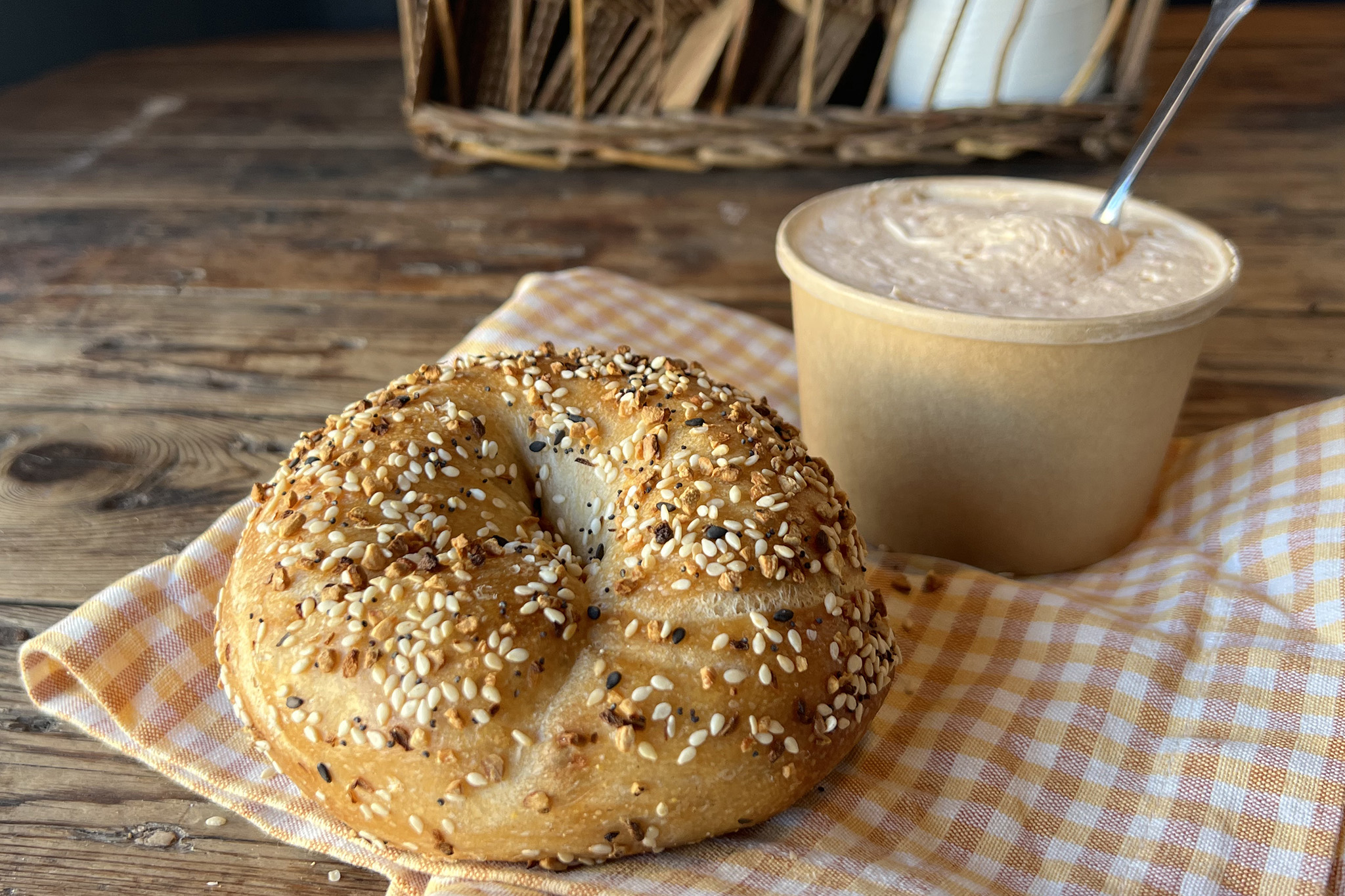 Popular bagel pop up finds a new home at the Laundromat in SF