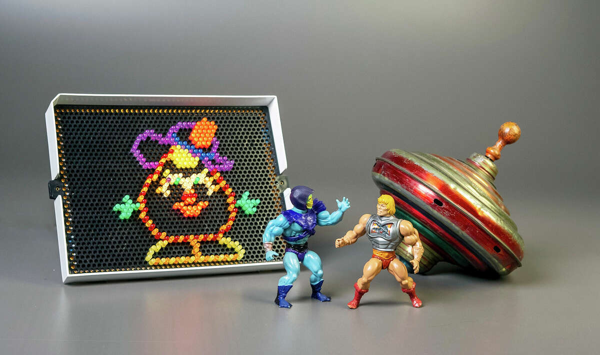 The three toys inducted this year into the National Toy Hall of Fame in Rochester, N.Y., include Lite-Brite, Masters of the Universe and the top.