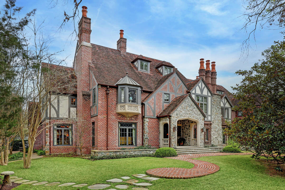 See This Stunning 12 5 Million Houston Tudor Mansion