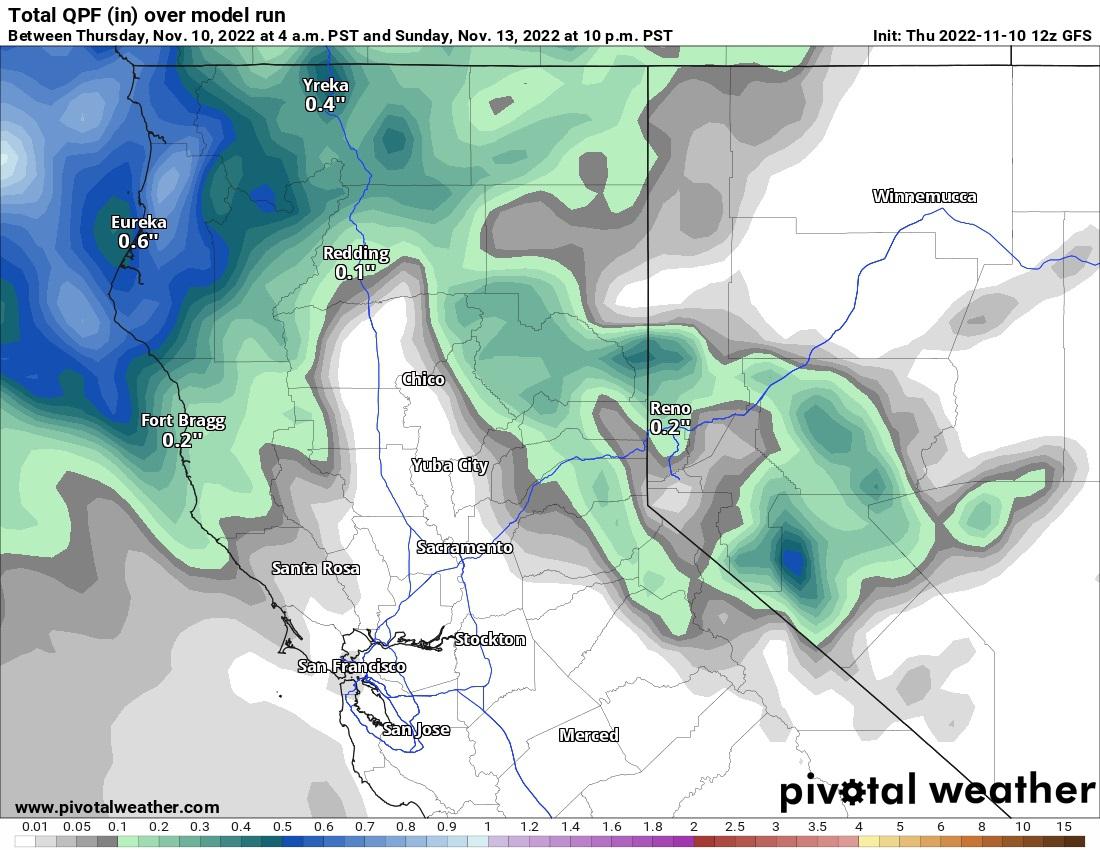 Cold weekend and a dash of light rain ahead for these Bay Area cities