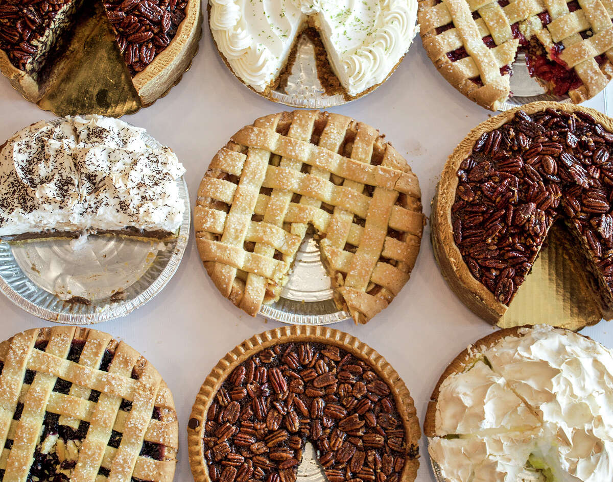 Three Brothers Bakery has a dozen different pie options for Thanksgiving.