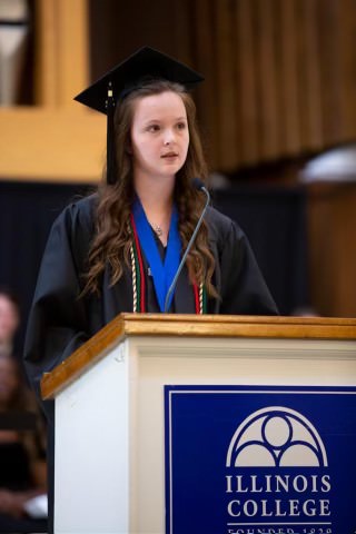 Illinois College senior named student laureate of Lincoln Academy of Illinois