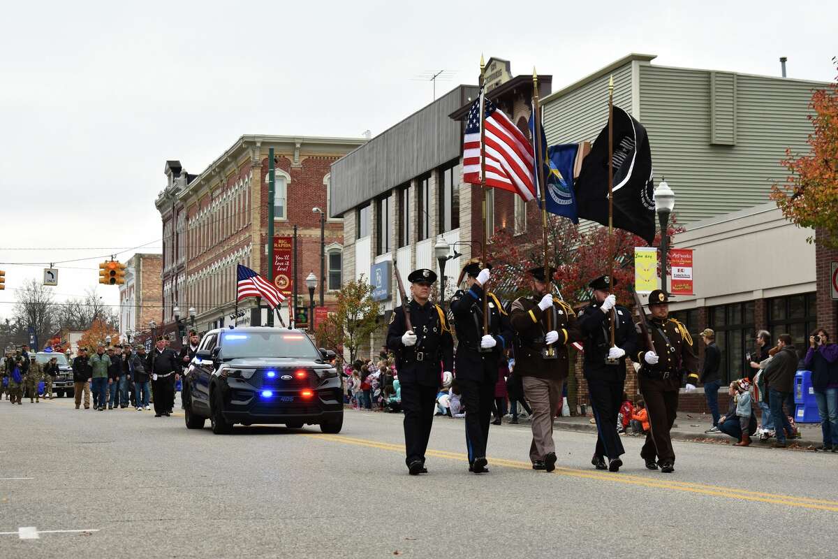 Big Rapids celebrates Veterans Day celebrated with a parade down Michigan Avenue on Friday, Nov. 11. 