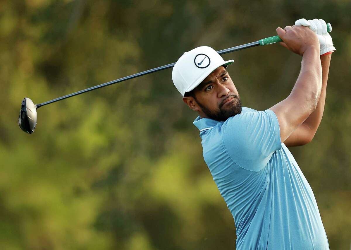 Houston Open Tony Finau takes second-round lead