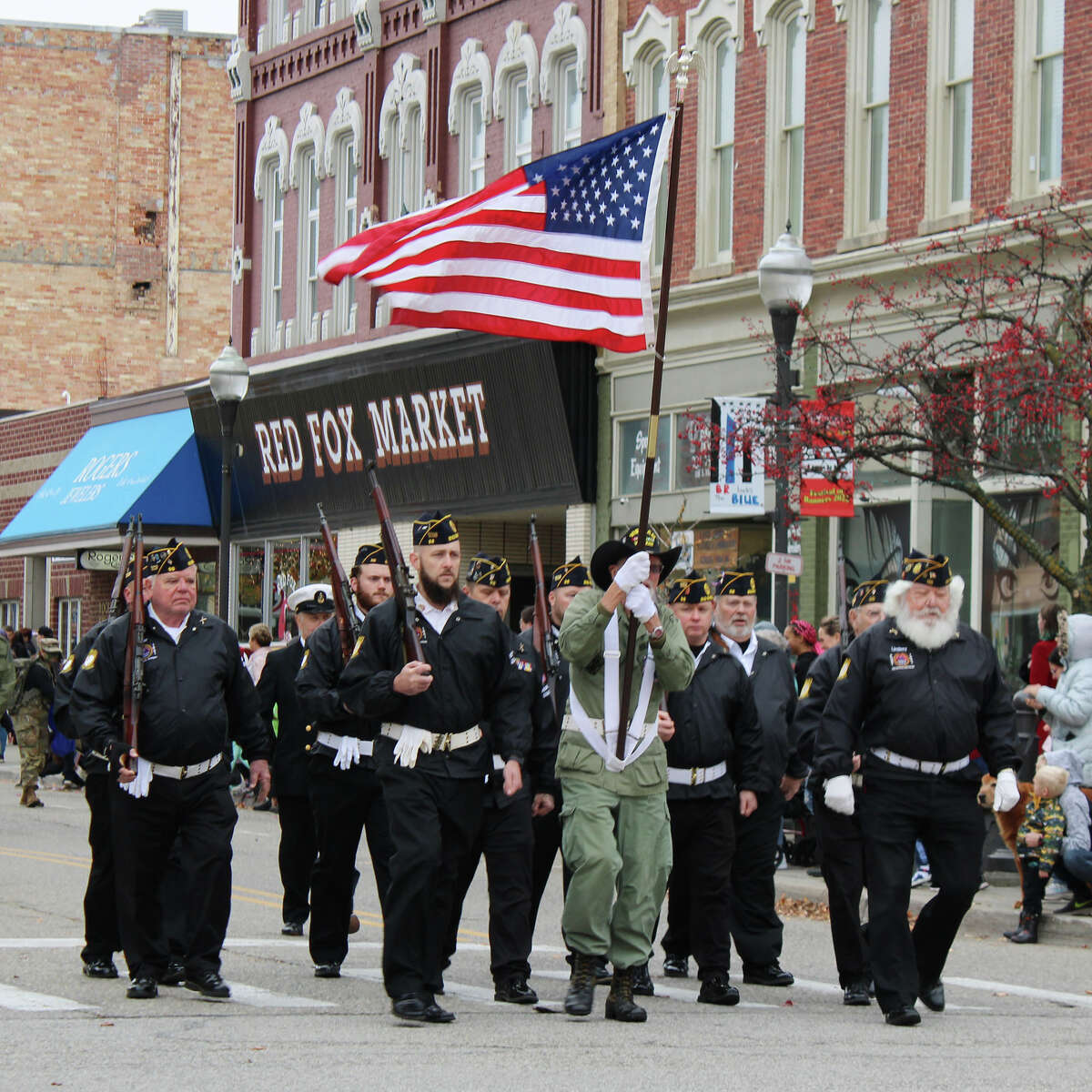 Big rapids veterans day parade