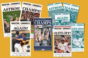How to buy newspapers and posters celebrating the Astros title