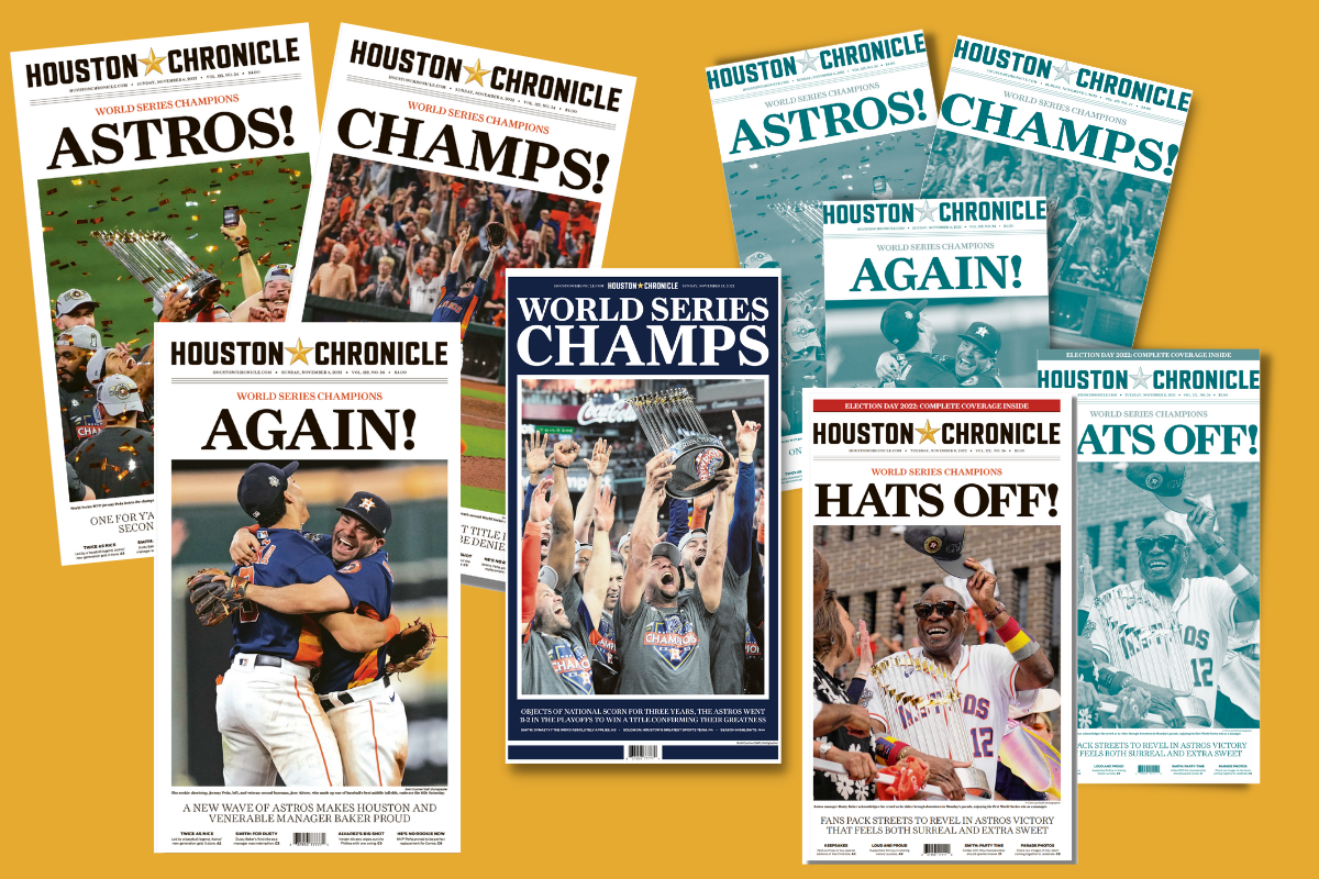 C.C. Creations Prints Astros World Series Championship Merchandise