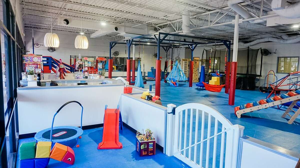 The We Rock the Spectrum locations in San Antonio offer trampolines, tunnels and climbing structures for kids. 