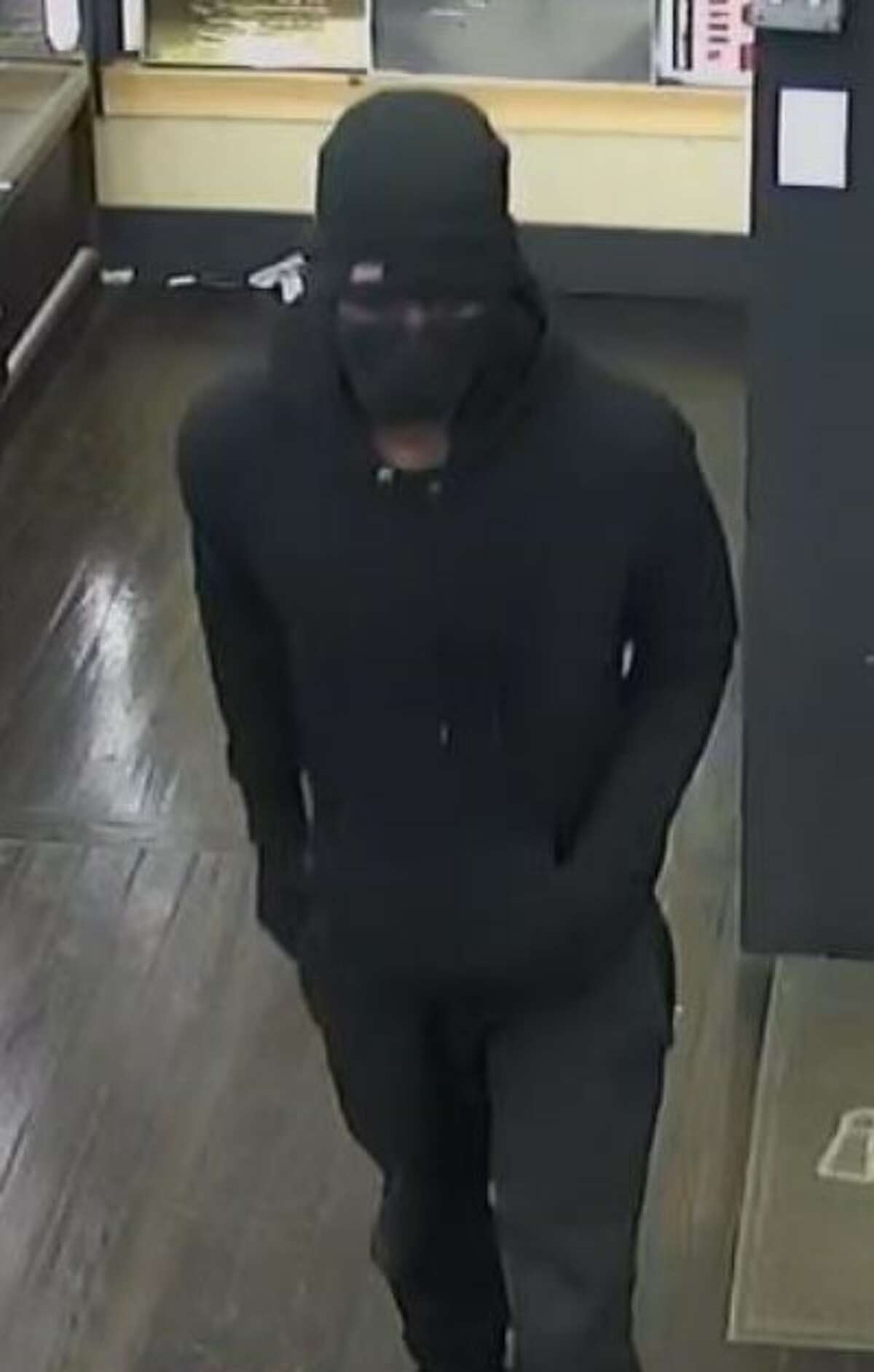One of the suspects who Norwalk police say robbed a Liberty Square business at gunpoint on Nov. 8.