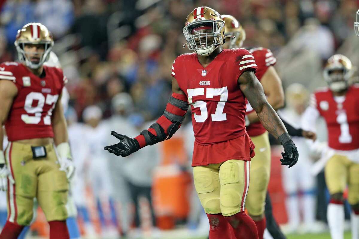 49ers LB Dre Greenlaw fined for hit on Chargers QB Justin Herbert