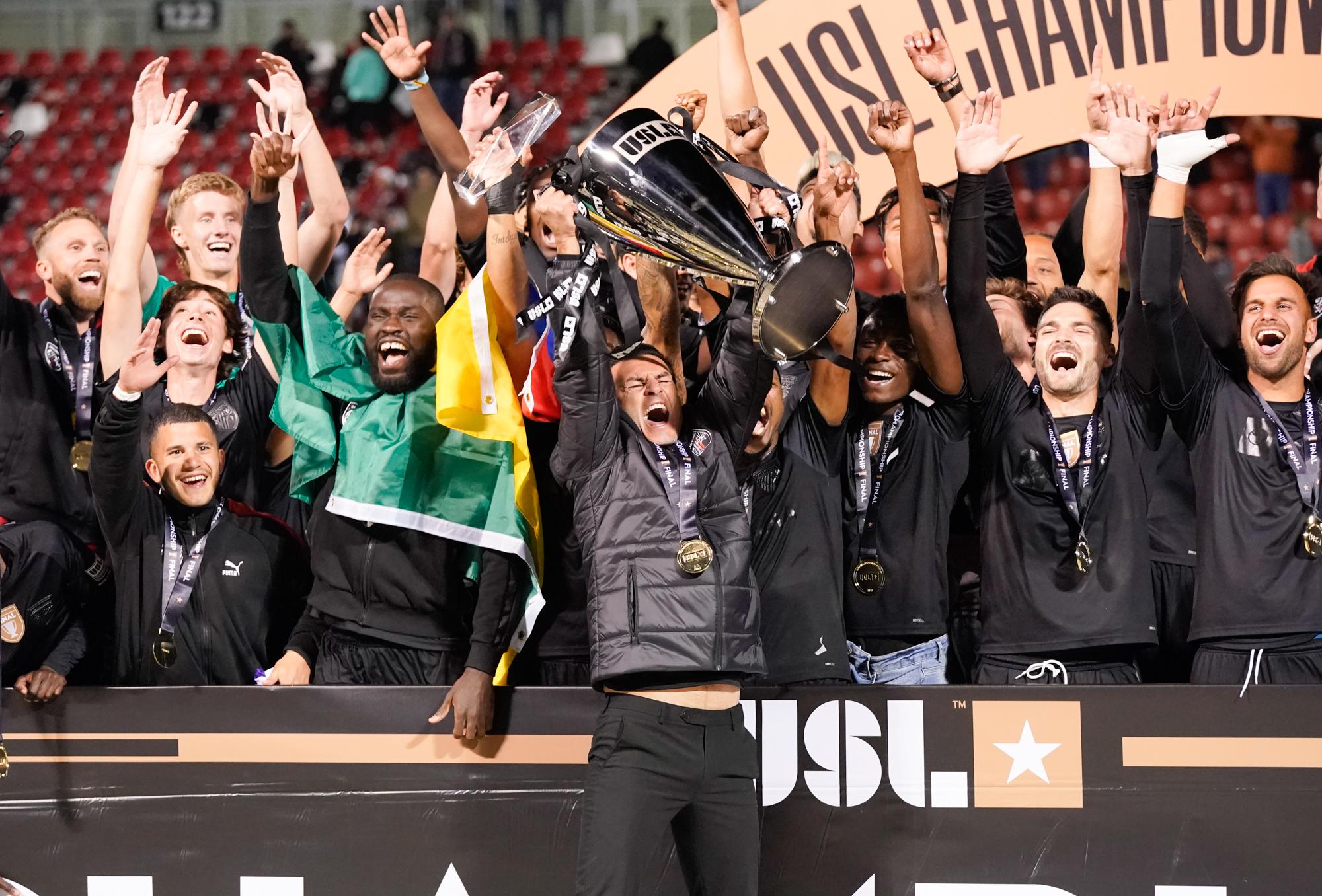 USL Championship - 𝐌𝐄𝐍𝐓𝐀𝐋𝐈𝐓𝐘. 𝐌𝐎𝐍𝐒𝐓𝐄𝐑𝐒. Congratulations to  the 2022 USL Championship Final winners, San Antonio FC! 🏆