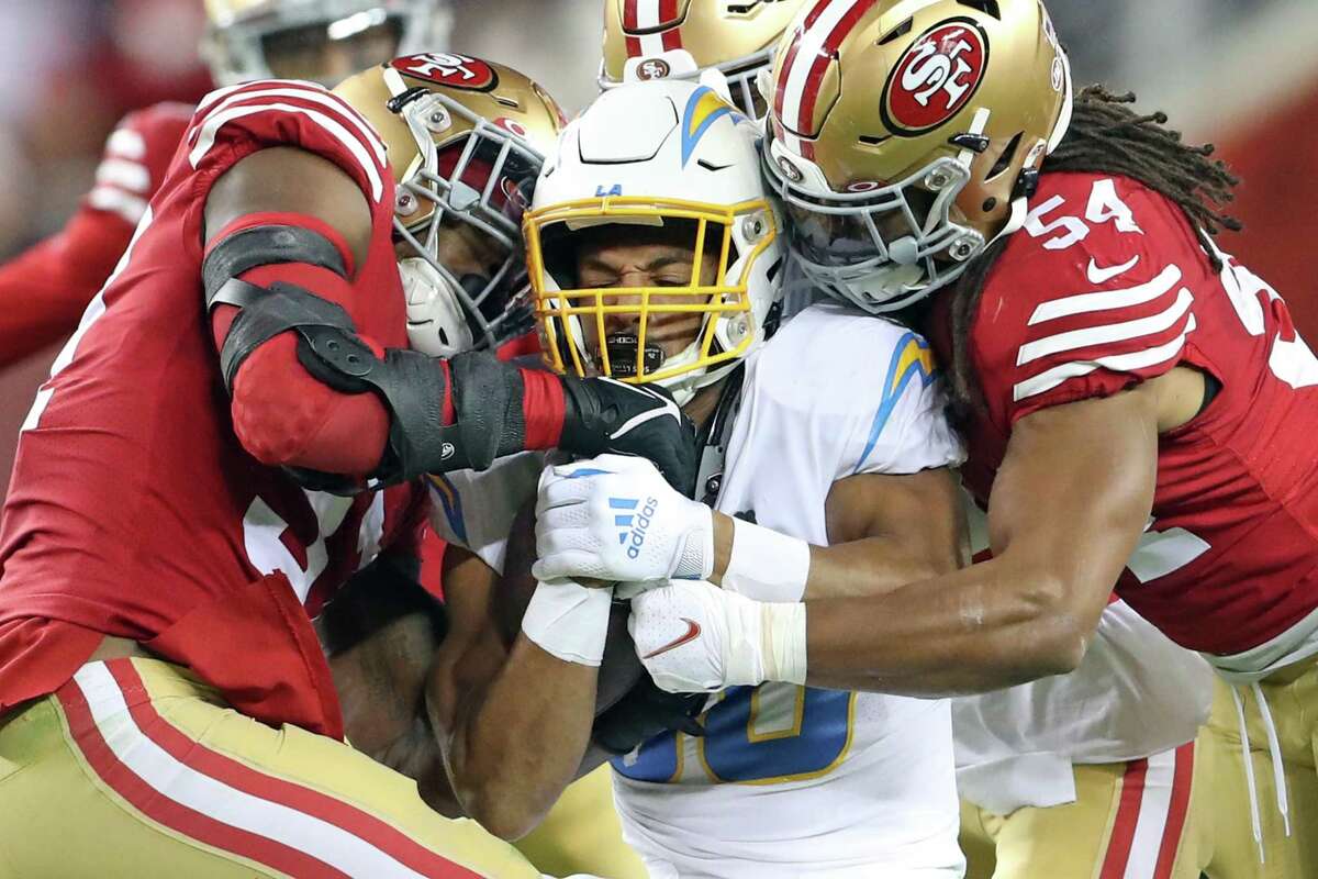 49ers star Fred Warner hurt on second play of NFC Championship