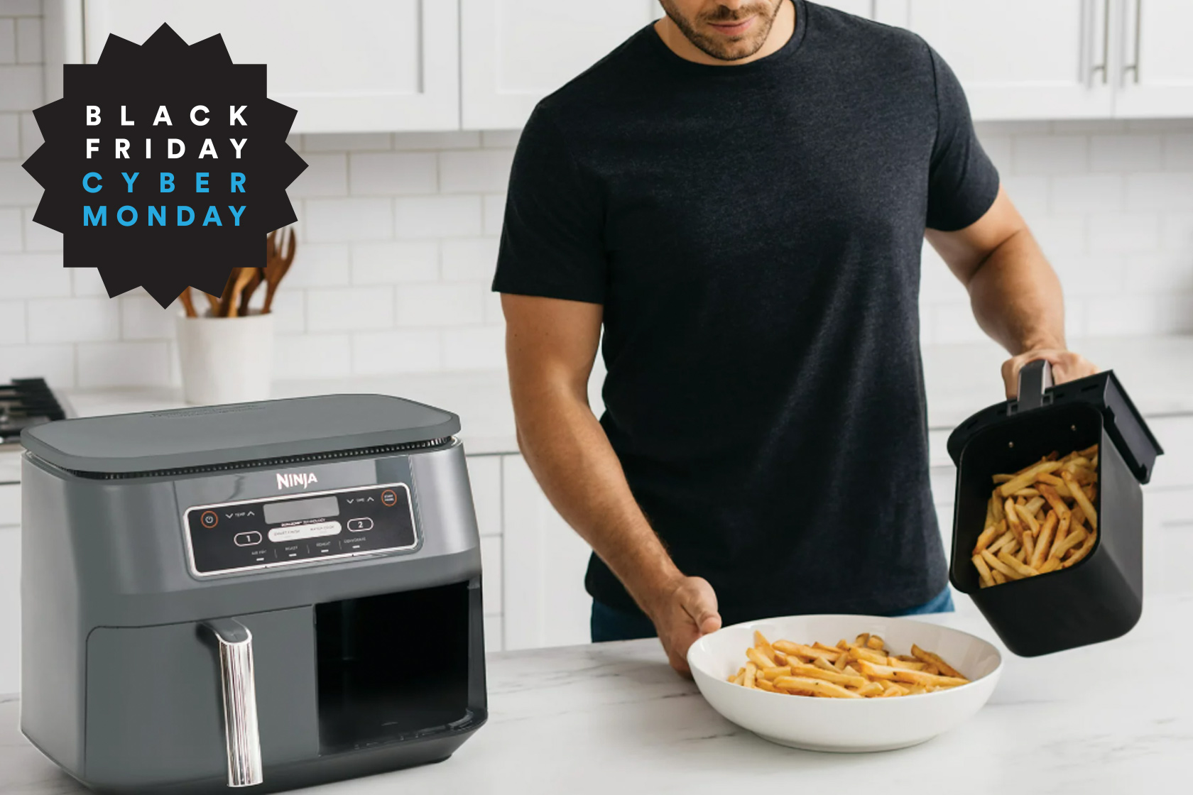 Quick! This Ninja Air Fryer just crashed to $99 in 's Prime