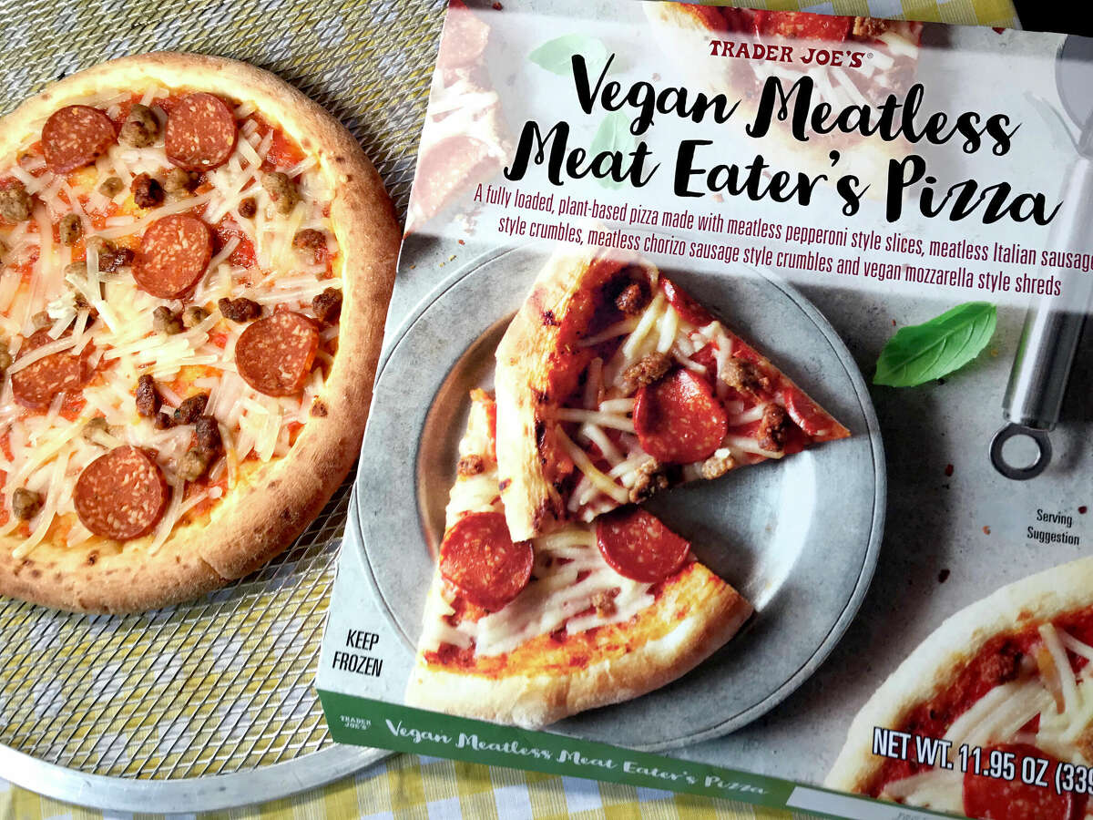Trader Joe's Vegan Meatless Meat Eater's Pizza should not be eaten by vegans or anyone else.