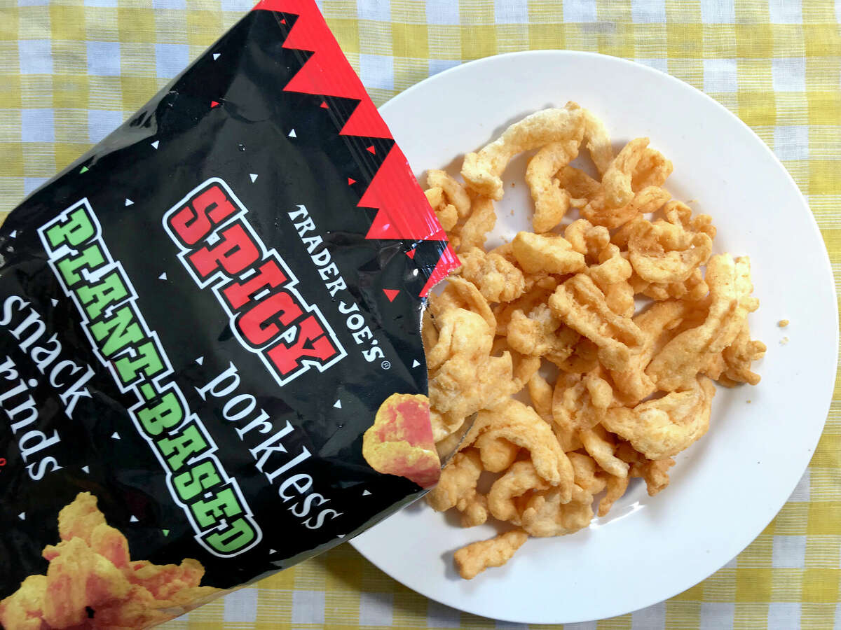Trader Joe's Spicy Porkless Plant-Based Snack Rinds should be skipped.